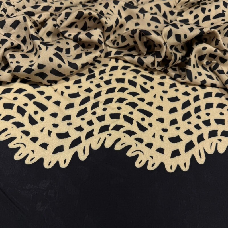 VISCOSE com SEDA BARRADA - 75%VISCOSE 25%SEDA VISCOSE com SEDA BARRADA - 75%VISCOSE 25%SEDA
