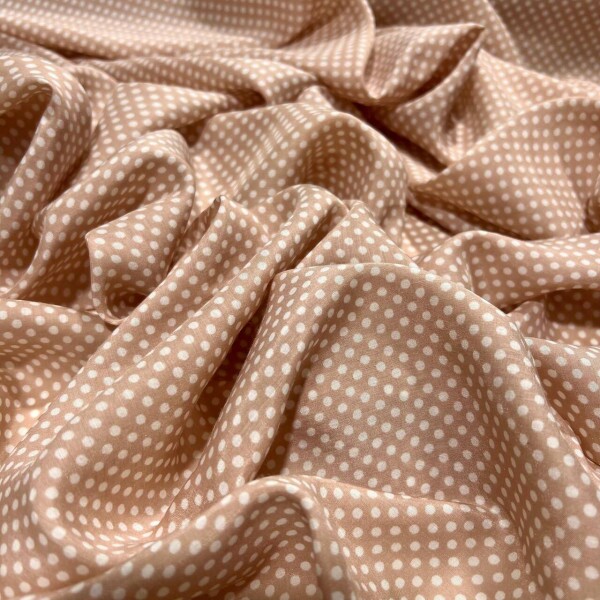 VISCOSE com SEDA ITALIANA - MINI POÁ ROSADO